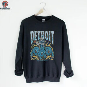 Dead Threads Detroit Skull & Lions T Shirt