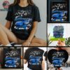 Denny Hamlin Checkered Flag Sports 2025 Autotrader EchoPark Automotive 400 Race Win T Shirt