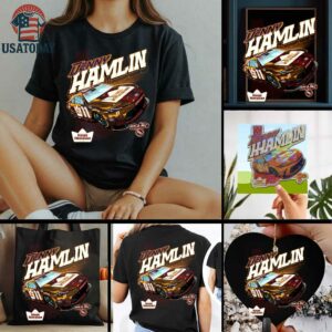 Denny Hamlin Joe Gibbs Racing Team Collection King’s Hawaiian T Shirt