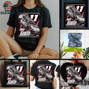 Denny Hamlin Joe Gibbs Racing Team Collection Sport Clips Car T Shirt