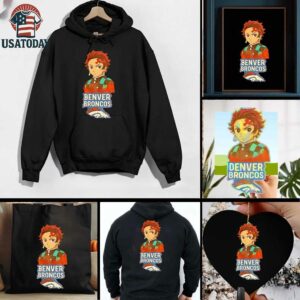 Denver Broncos Demon Slayer Infinity Castle 2025 shirt