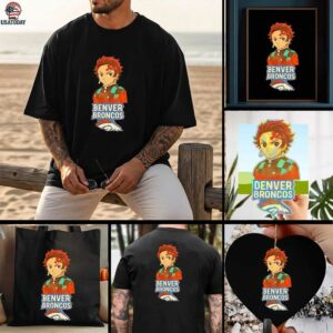 Denver Broncos Demon Slayer Infinity Castle 2025 shirt