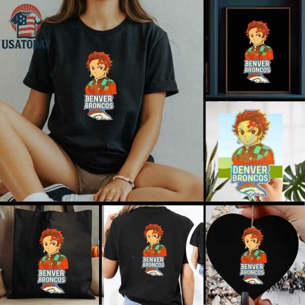Denver Broncos Demon Slayer Infinity Castle 2025 shirt