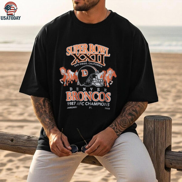 Denver Broncos Super Bowl XXII Champions Sweatshirt Shirt