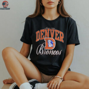 Denver Broncos Vintage Inspired Graphic Shirt