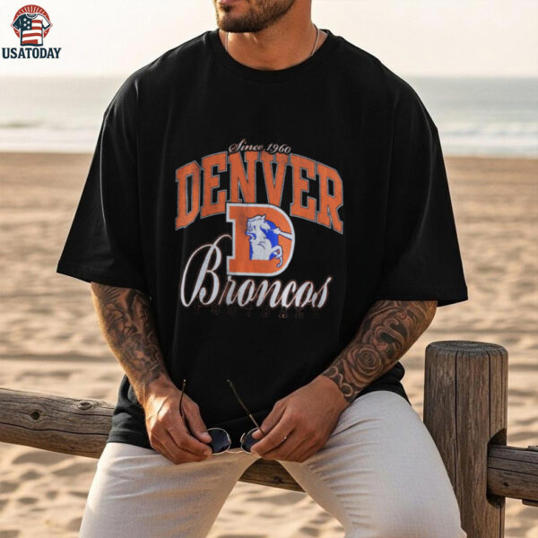 Denver Broncos Vintage Inspired Graphic Shirt