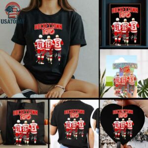 Detroit Red Wings 100 Years of Hockeytown players shirt