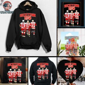 Detroit Red Wings 100 Years of Hockeytown players shirt