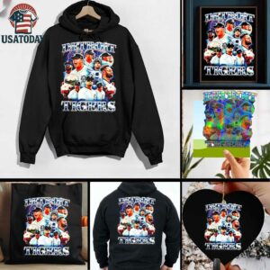 Detroit Tigers 2026 Fight Schedule all team graphic shirt