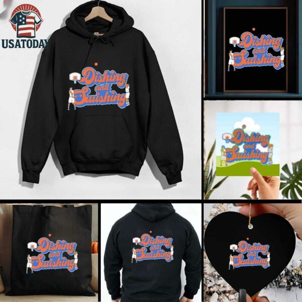 Dishing and Swishing Walt Frazier New York Knicks shirt