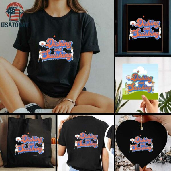 Dishing and Swishing Walt Frazier New York Knicks shirt