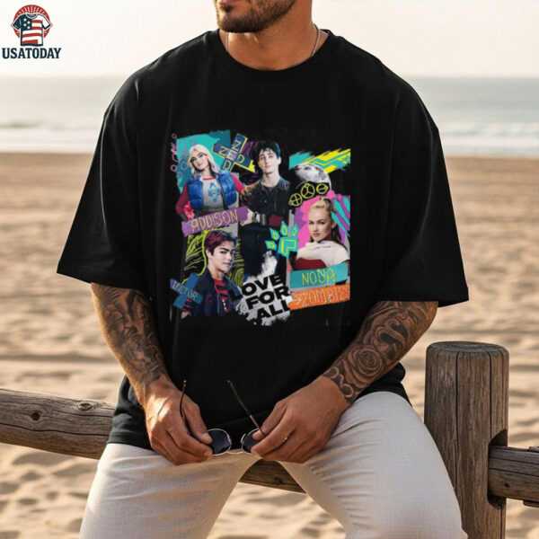 Disney Channel Zombies 4 Movie Characters T shirt