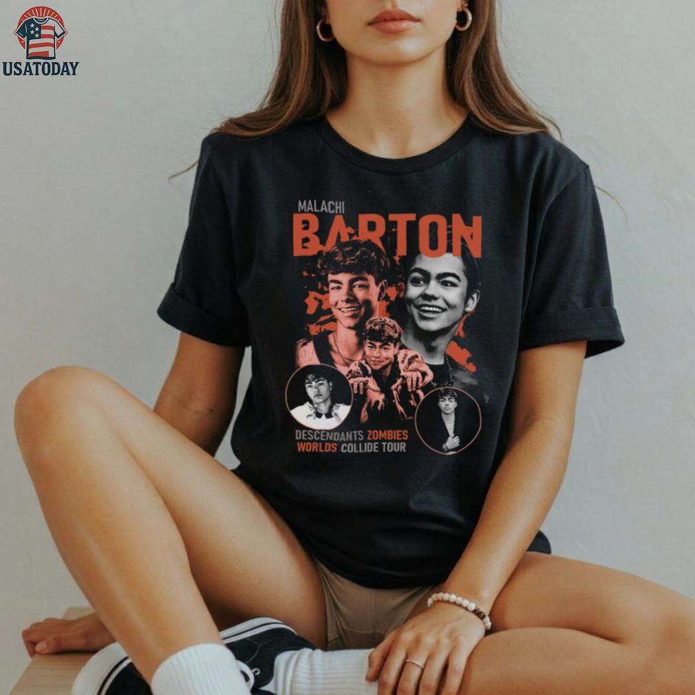 Disney Descendants Zombies Worlds Collide Tour Malachi Burton Victor T Shirt Disney Descendants Zombies Worlds Collide Tour Malachi Burton Victor T Shirt