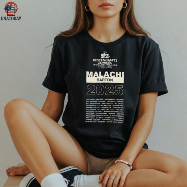 Disney Malachi Barton Descendants Zombies Worlds Shirt