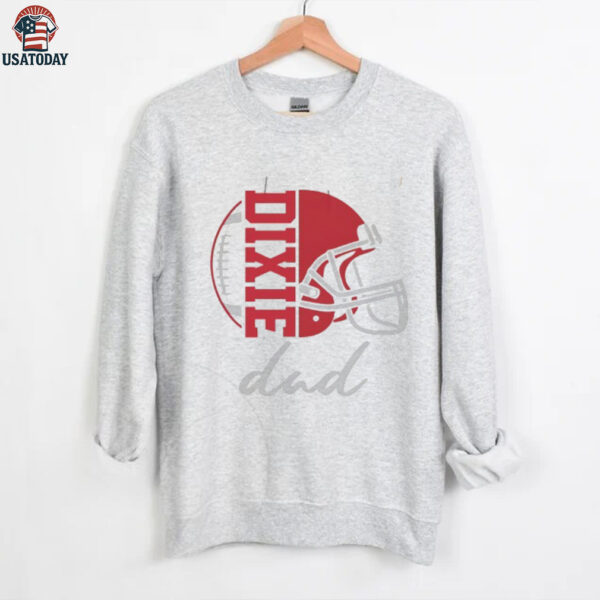 Dixie Heights Dad football helmet shirt