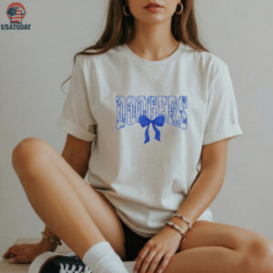 Dodgers Baseball Coquette Sweatshirt