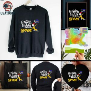 Dr Seuss Green Eggs And Spam Classic 65th Anniversary shirt