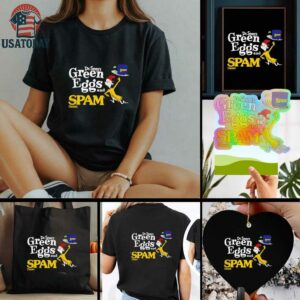 Dr Seuss Green Eggs And Spam Classic 65th Anniversary shirt