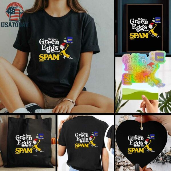 Dr Seuss Green Eggs And Spam Classic 65th Anniversary shirt