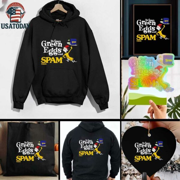 Dr Seuss Green Eggs And Spam Classic 65th Anniversary shirt