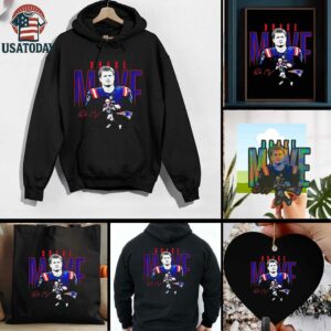 Drake Maye shadow player signature New England Patriots shirt
