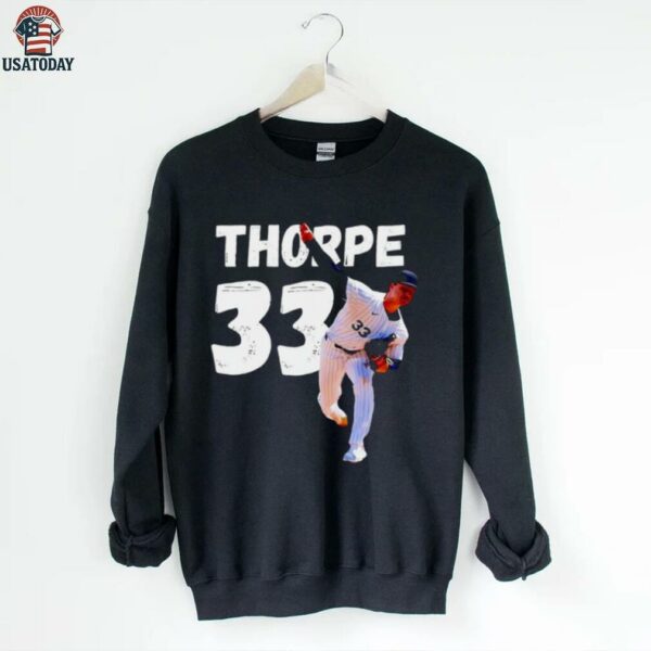 Drew Thorpe No. 33 Chicago White Sox baseball shirt