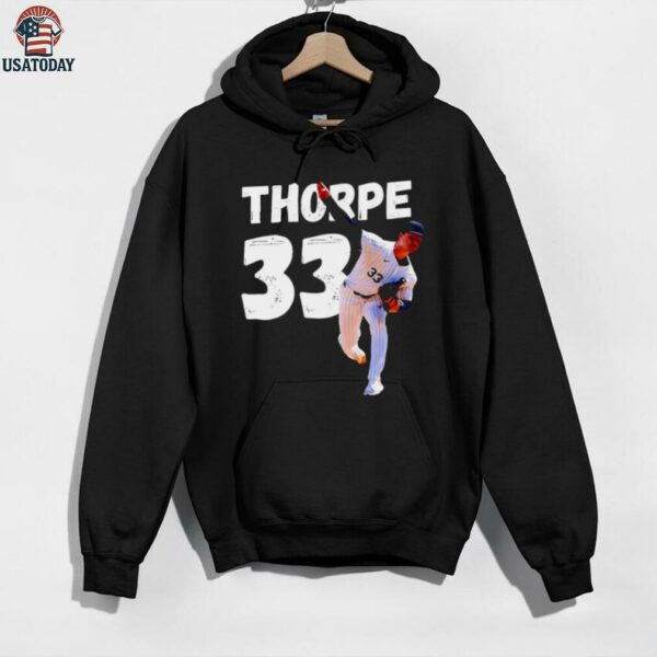 Drew Thorpe No. 33 Chicago White Sox baseball shirt