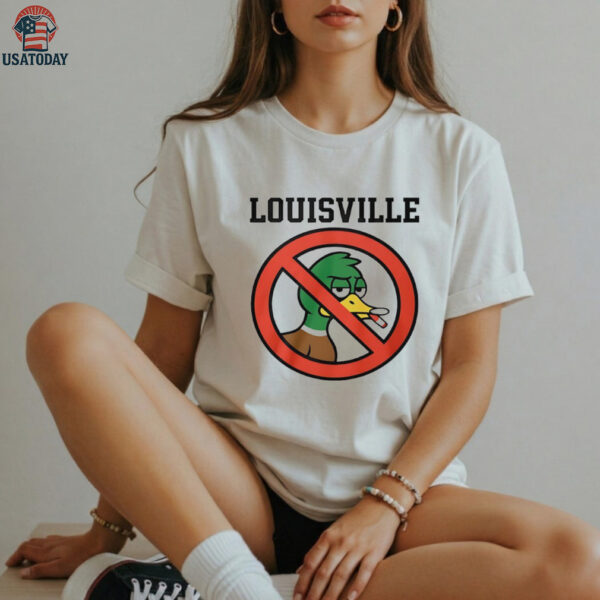 Duck Louisville no smoking shirt
