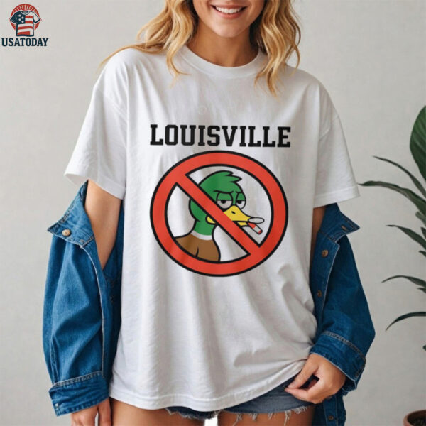 Duck Louisville no smoking shirt
