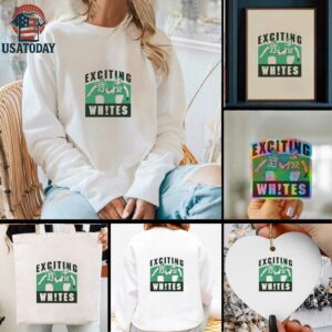 Eagles Cooper Dejean and Reed Blankenship Exciting Whites shirt