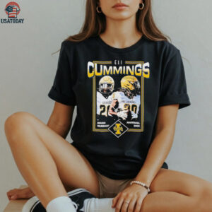 Eli Cummings portrait Idaho Vandals football 2025 shirt