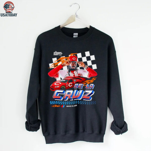 Elly De La Cruz Braves vs Cincinnati Reds Speedway Classic 2025 graphic shirt