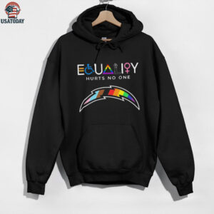 Equality Hurts No One Los Angeles Chargers Pride Shirt
