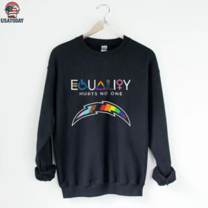 Equality Hurts No One Los Angeles Chargers Pride Shirt