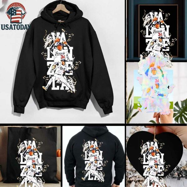 Fernando Valenzuela LA Dodgers legends shirt