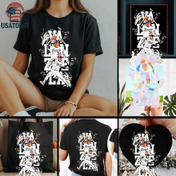 Fernando Valenzuela LA Dodgers legends shirt