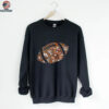 Floral Football Retro Game Day Brushstroke Shirt