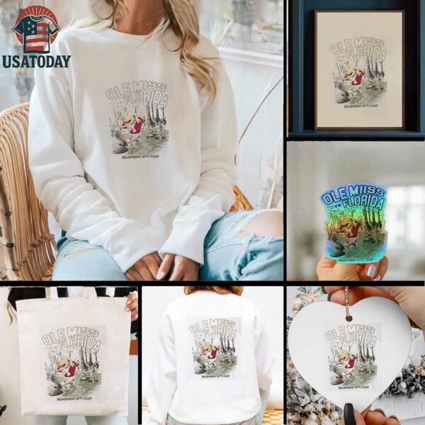 Florida Gators vs. Ole Miss Rebels game day 2025 November 15th shirt