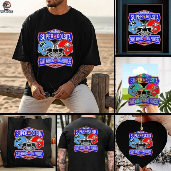 Foos Gone Wild Skante Warriors vs Torta Pounders T Shirt