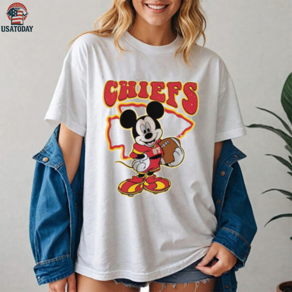 Football Fans Mickey Mouse Shirt
