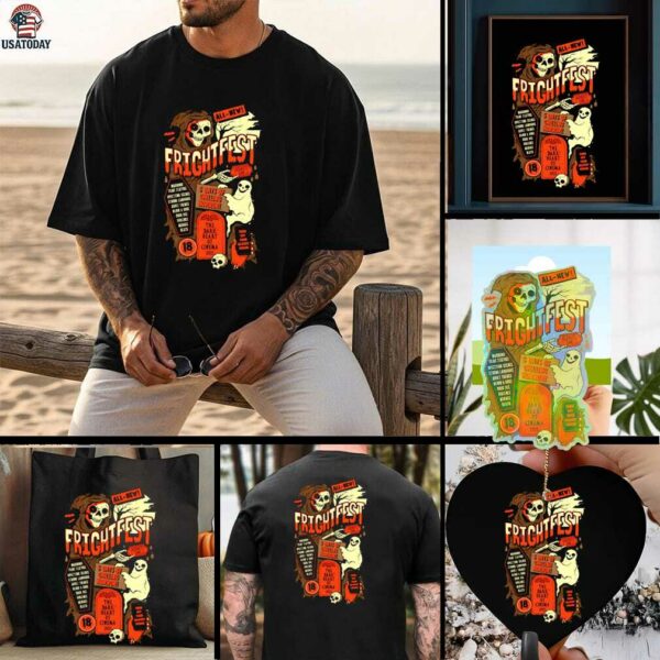 Frightfest the dark heart of cinema 2025 shirt