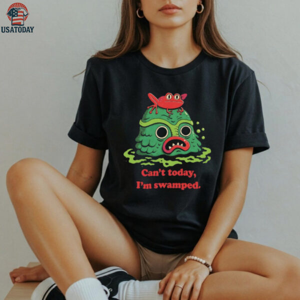 Frog can’t today I’m swamped vintage shirt