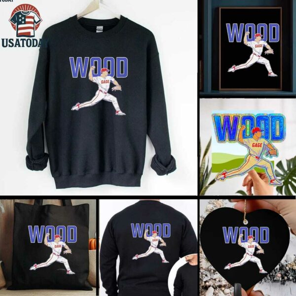 Gage Wood Ace Pose Philadelphia Phillies Baseball shirt