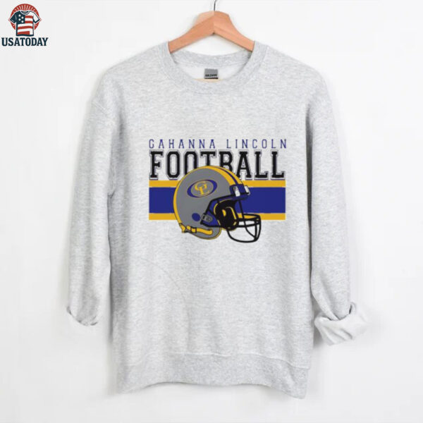 Gahanna Lincoln Football helmet shirt