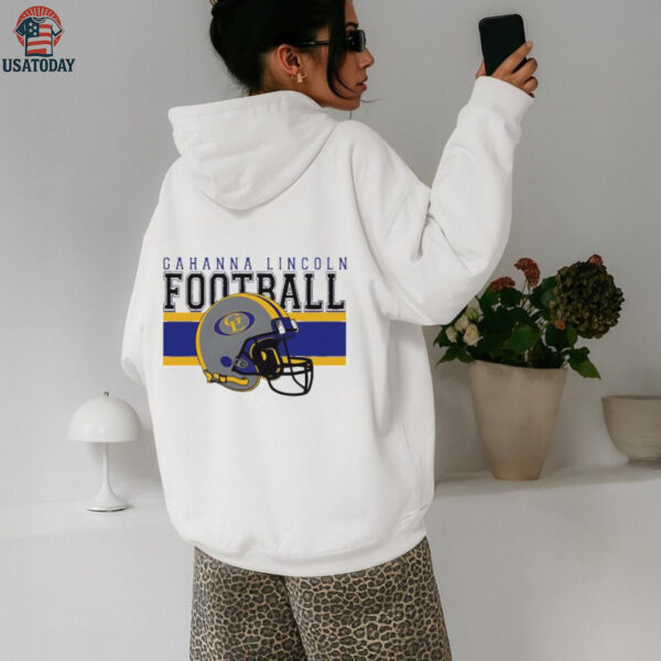 Gahanna Lincoln Football helmet shirt