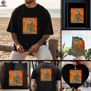 Gavin Newsom Patriotic Tank with Flag and Rifle Artwork shirt