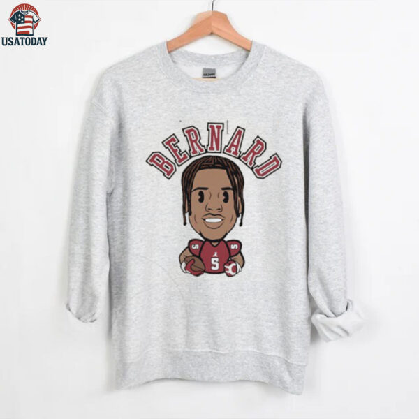 Germie Bernard University of Alabama football caricature shirt