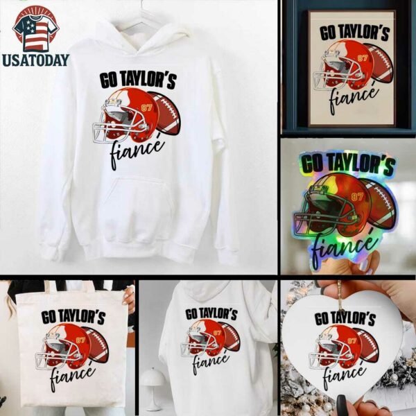 Go Taylor’s Fiancé Kansas City Chiefs football shirt
