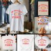 Go Taylor's Fiancé Red and Yellow Cute KC Football Fan T Shirt