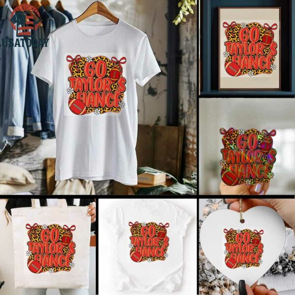 Go Taylors Fiance Swiftie Chief Fan Shirt